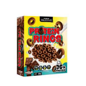 PROTEIN RINGS 210GR CHOCOLATE