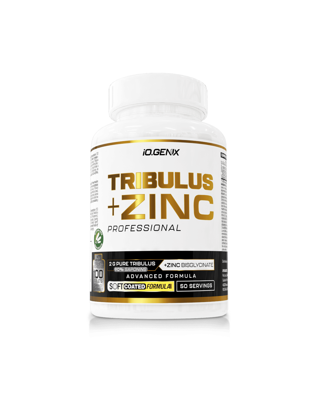 TRIBULUS + ZINC 100 COMP 1 TRIBULUS + ZINC 100 COMP